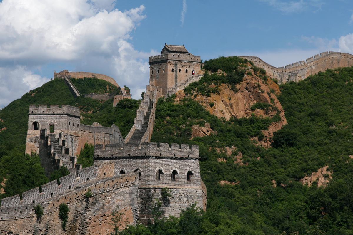 Tower on the middle section of the Jinshanling Great Wall.